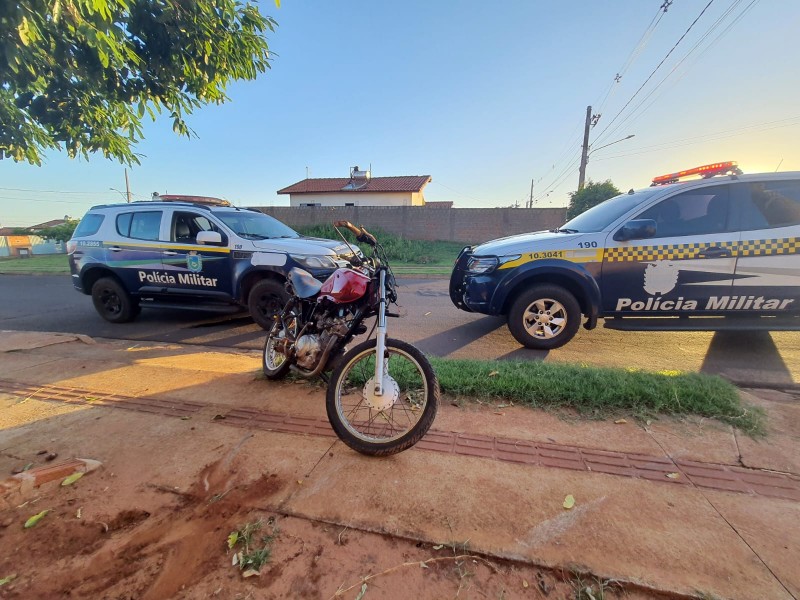 TanaMídia Naviraí Naviraí Adolescente compra moto furtada e é