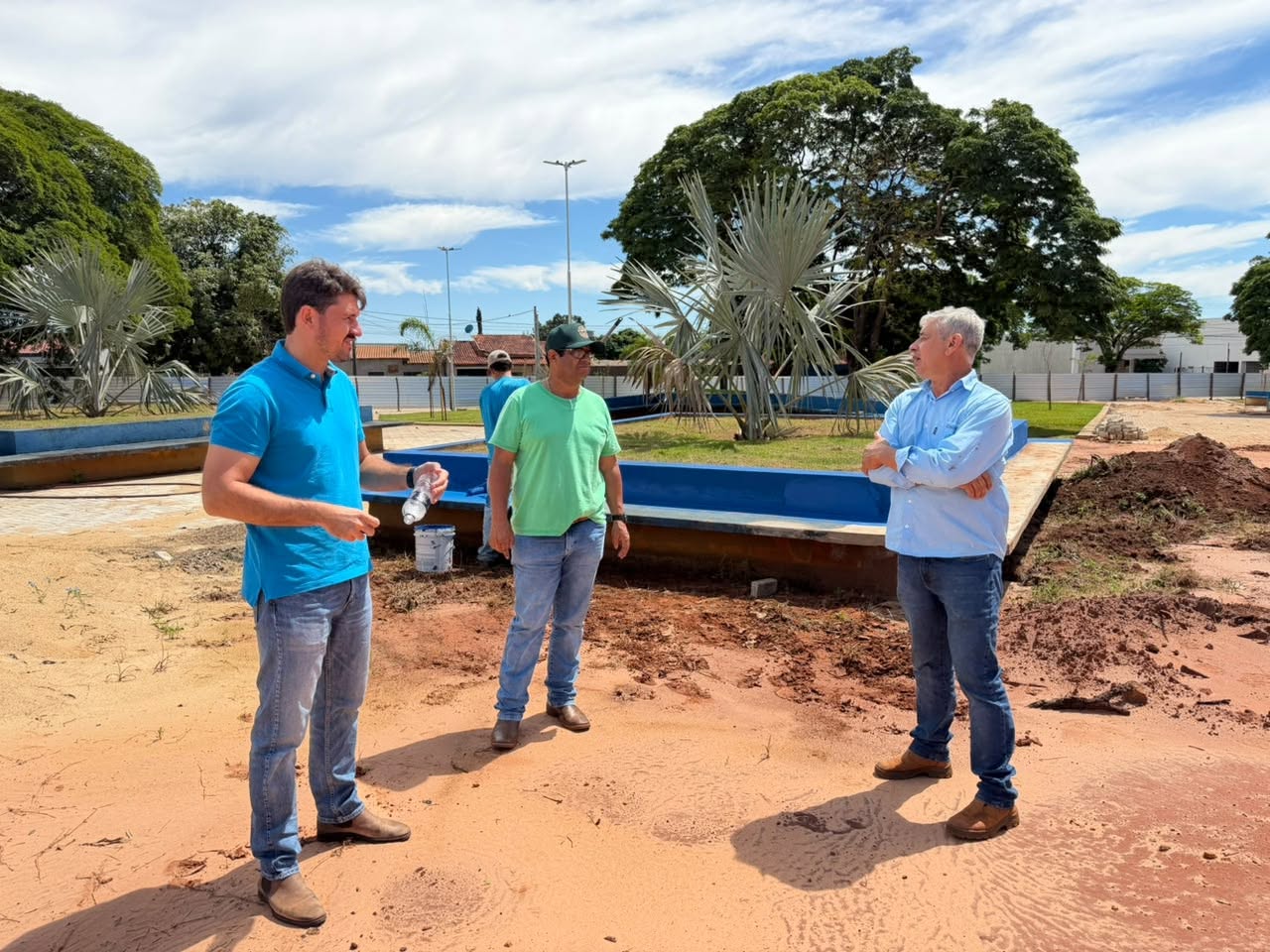 Itaquiraí terá uma praça totalmente renovada; entrega está prevista para este ano