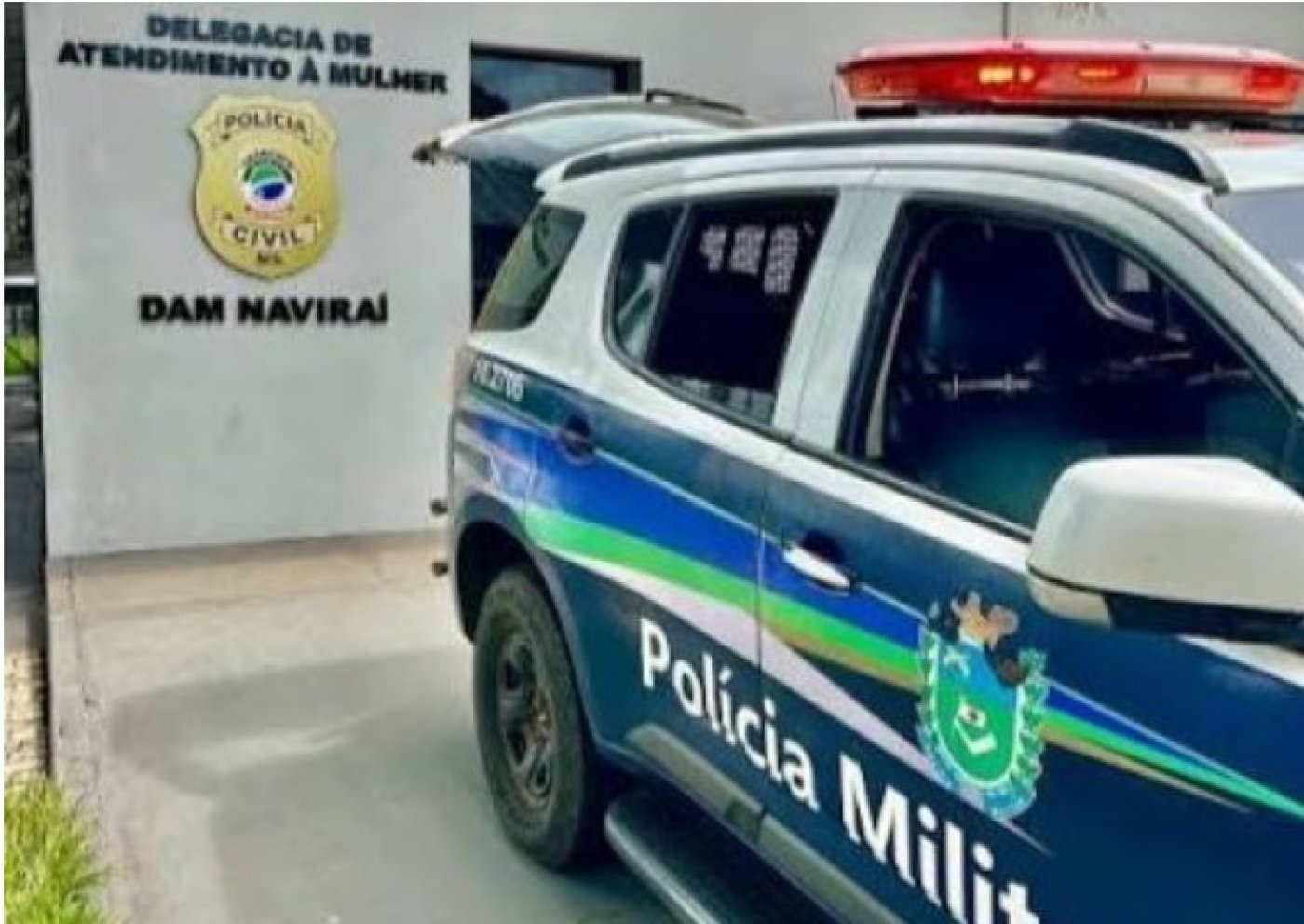 Naviraí-Homem é preso em flagrante após invadir casa e agredir ex-companheira